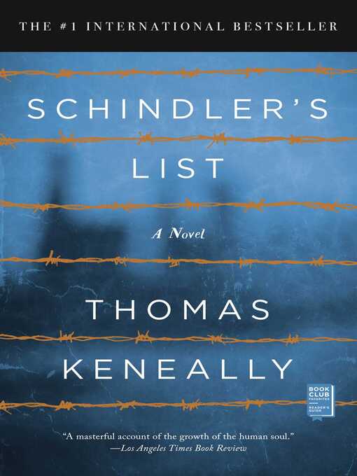 Title details for Schindler's List by Thomas Keneally - Wait list